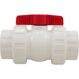 2" Pvc Tu Compact Valve S/T Epdm Tpv White : QTA1020CSEW - Hayward - 0610377095266 - PartsForSpas.com