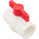 1 1/2" Pvc Compact Ball Vlvsoc Epdm Tpv White : QVC1015SSEW - Hayward - 0610377084598 - PartsForSpas.com