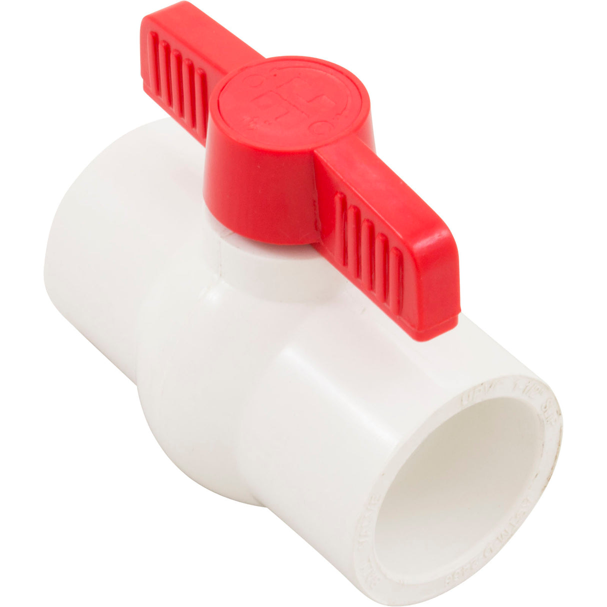 1 1/2" Pvc Compact Ball Vlvsoc Epdm Tpv White : QVC1015SSEW - Hayward - 0610377084598 - PartsForSpas.com