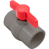 2" Pvc Compact Ball Valve Soc Epdm Tpv Gray : QVC1020SSEG - Hayward - 0610377084420 - PartsForSpas.com
