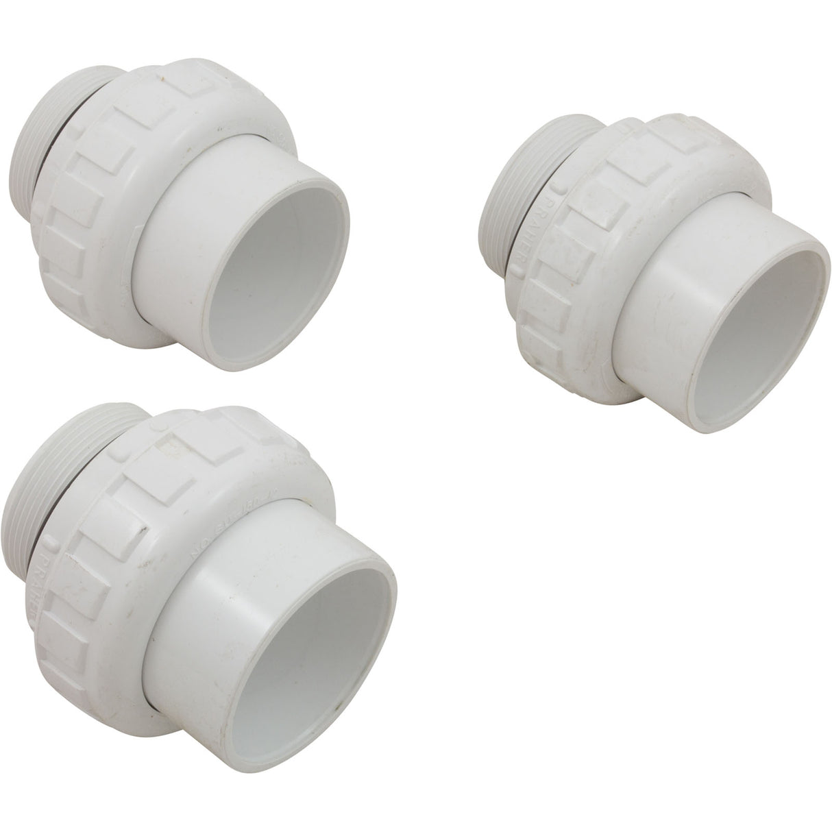 Jandy Pro Series 2"Multi-Port Valve Unions, 3 Pack : R0443800 - Zodiac - 052337021531 - PartsForSpas.com