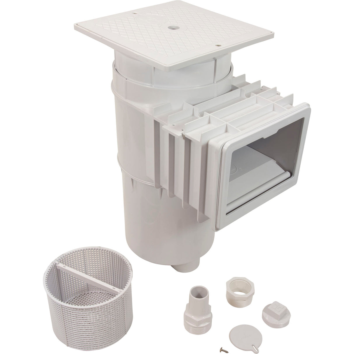 Skimmer Automatic Complete, 2"Fip, Sq. Cover, Sp1080 Series : SP1082