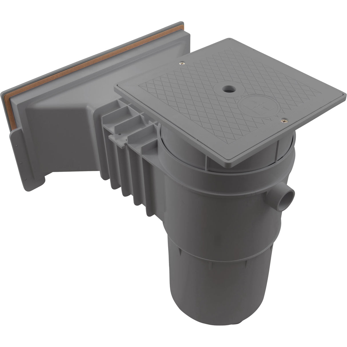 Wide Track Auto-Skim D Gray-Flush Mount- : SP10852OMDGR