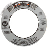 SPX0710G label plate replacement for multiport valve : SPX0710G - Hayward - 0610377034784 - PartsForSpas.com