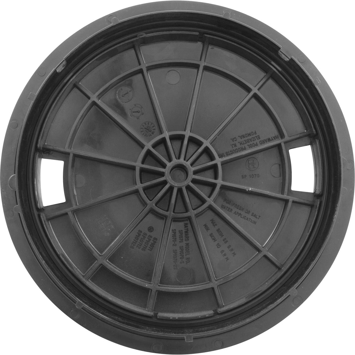 Collar&Cover Assy Dark Gray : SPX1070BADGR - Hayward - 0610377229241 - PartsForSpas.com