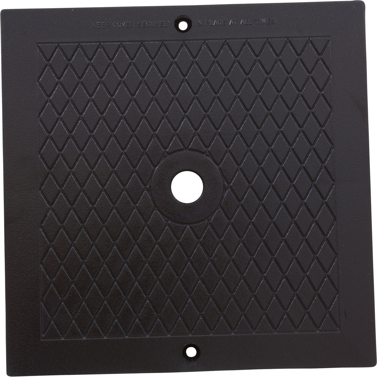 Cover Square, Deck Plate (Black) : SPX1082EBLK - Hayward - 0610377762014 - PartsForSpas.com