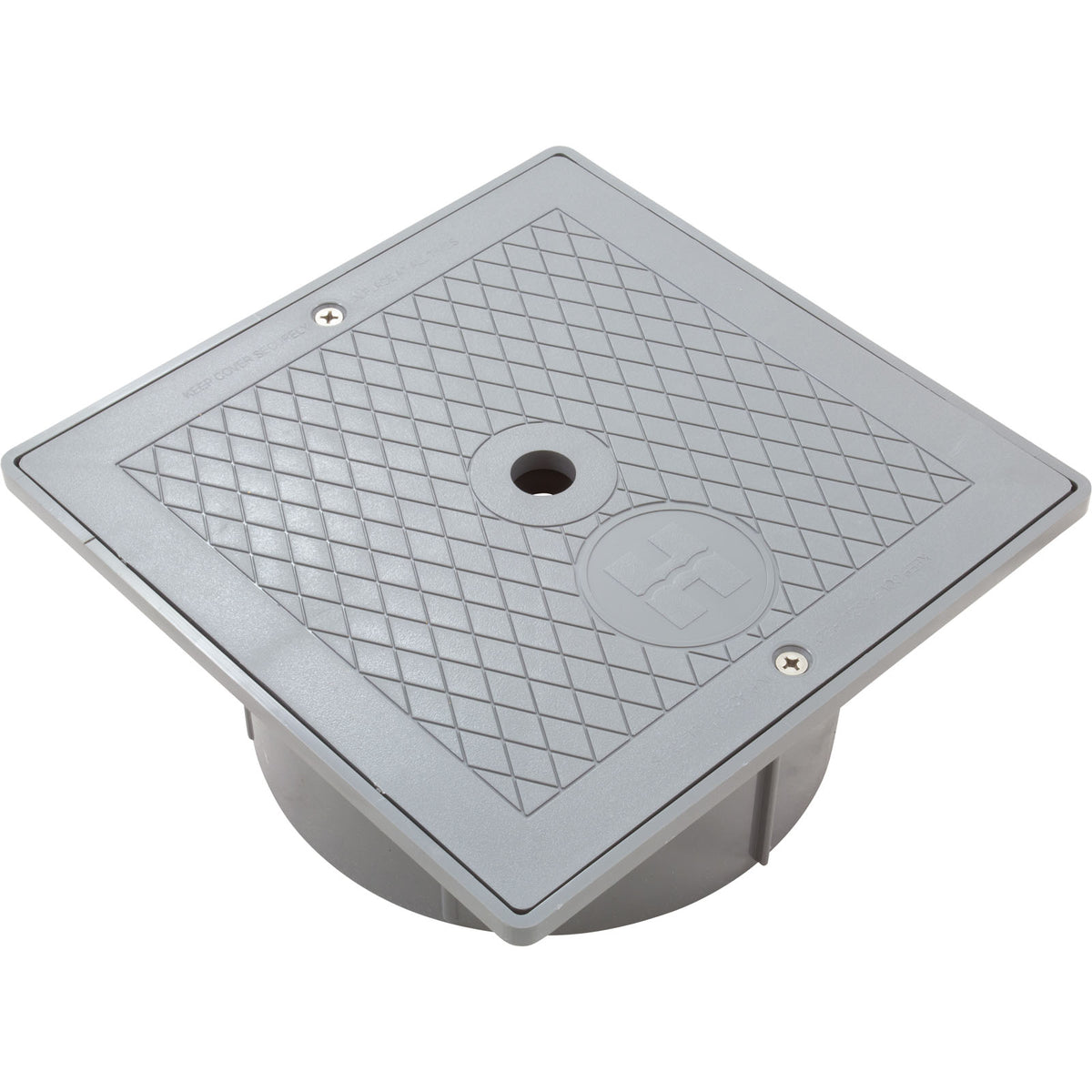 Sq Collar & Cover Assy Dk Gray : SPX1082EFDGR - Hayward - 0610377213721 - PartsForSpas.com