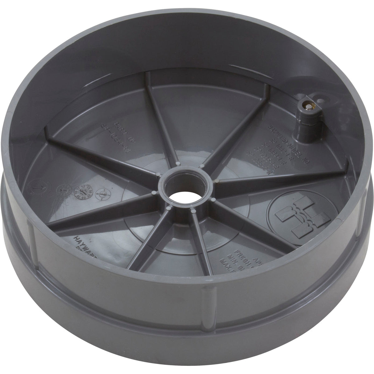 Collar&Cover Assy Dark Gray : SPX1084RADGR - Hayward - 0610377229364 - PartsForSpas.com