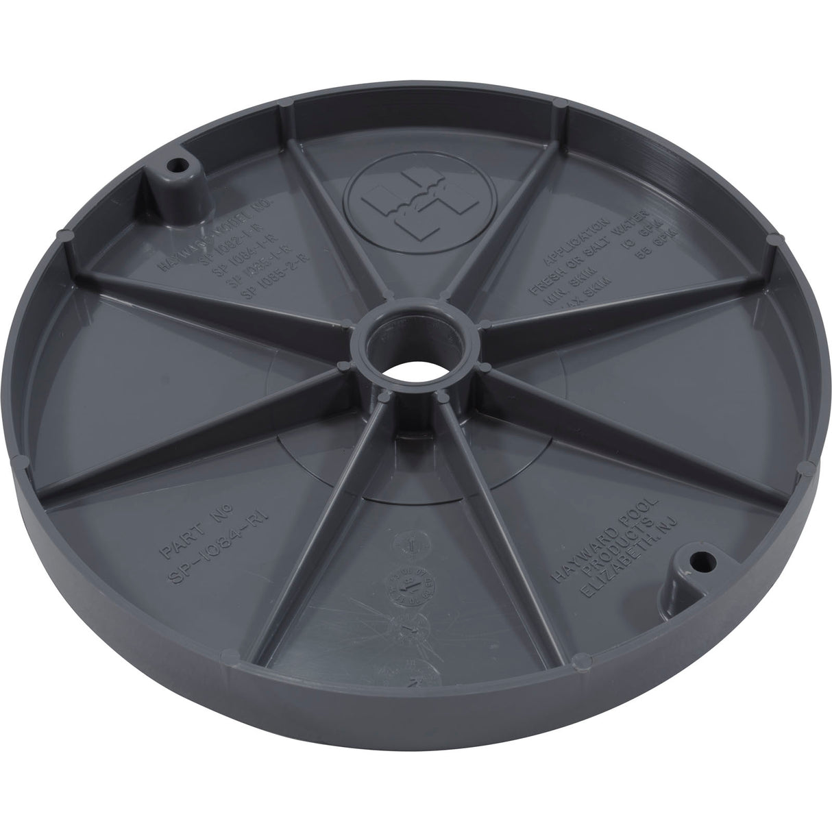 Cover Round Dark Gray : SPX1084RDGR - Hayward - 0610377229340 - PartsForSpas.com