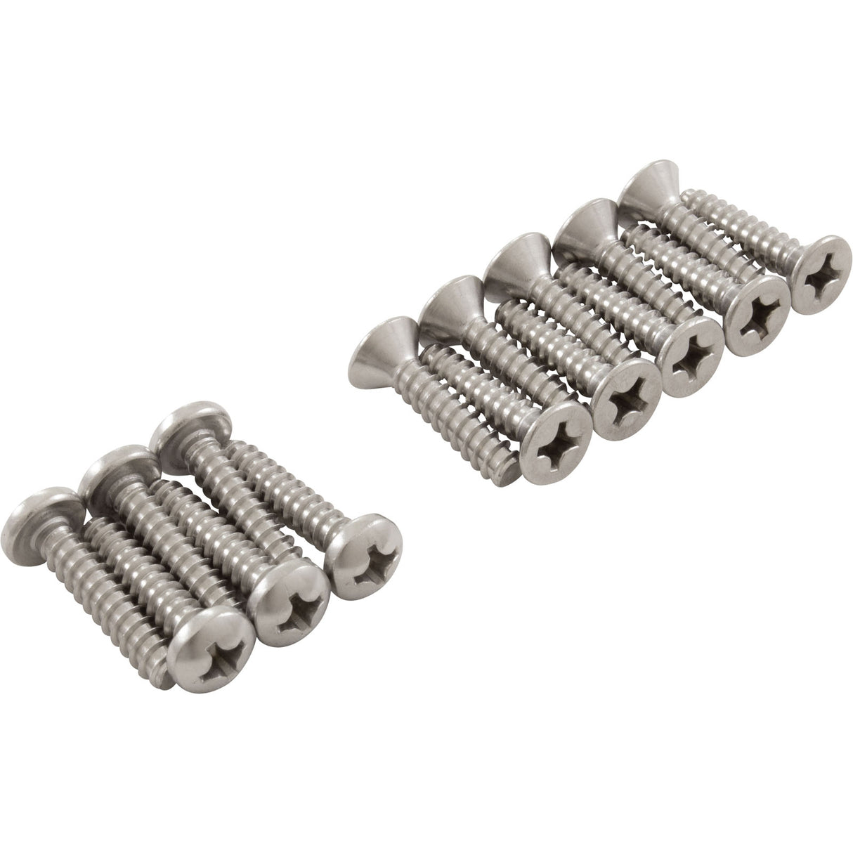 Std Skimmer Screw Set : SPX1090Z6A - Hayward - 0610377793889 - PartsForSpas.com