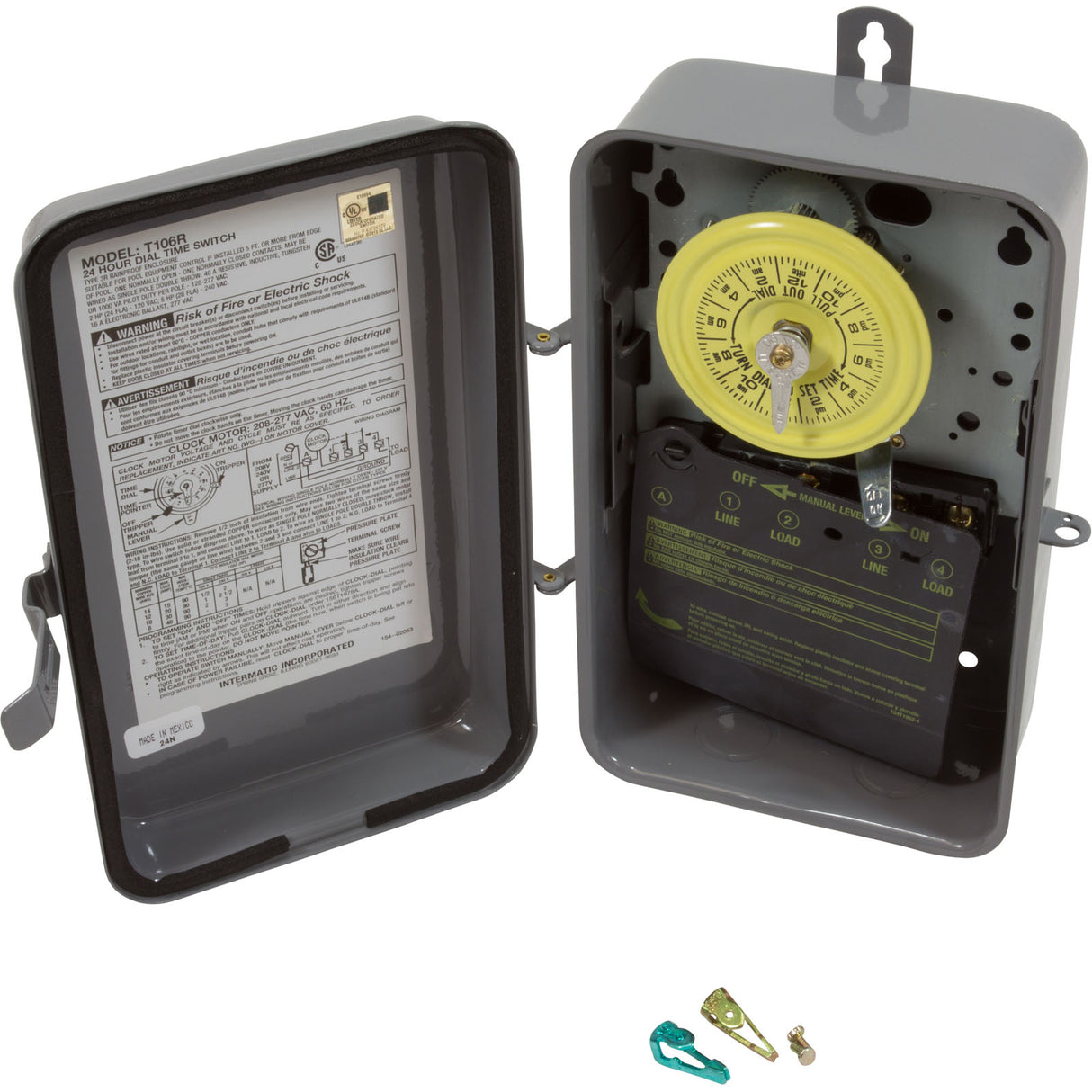 Nema 3R - Steel Case 208-277 V Spdt : T106R