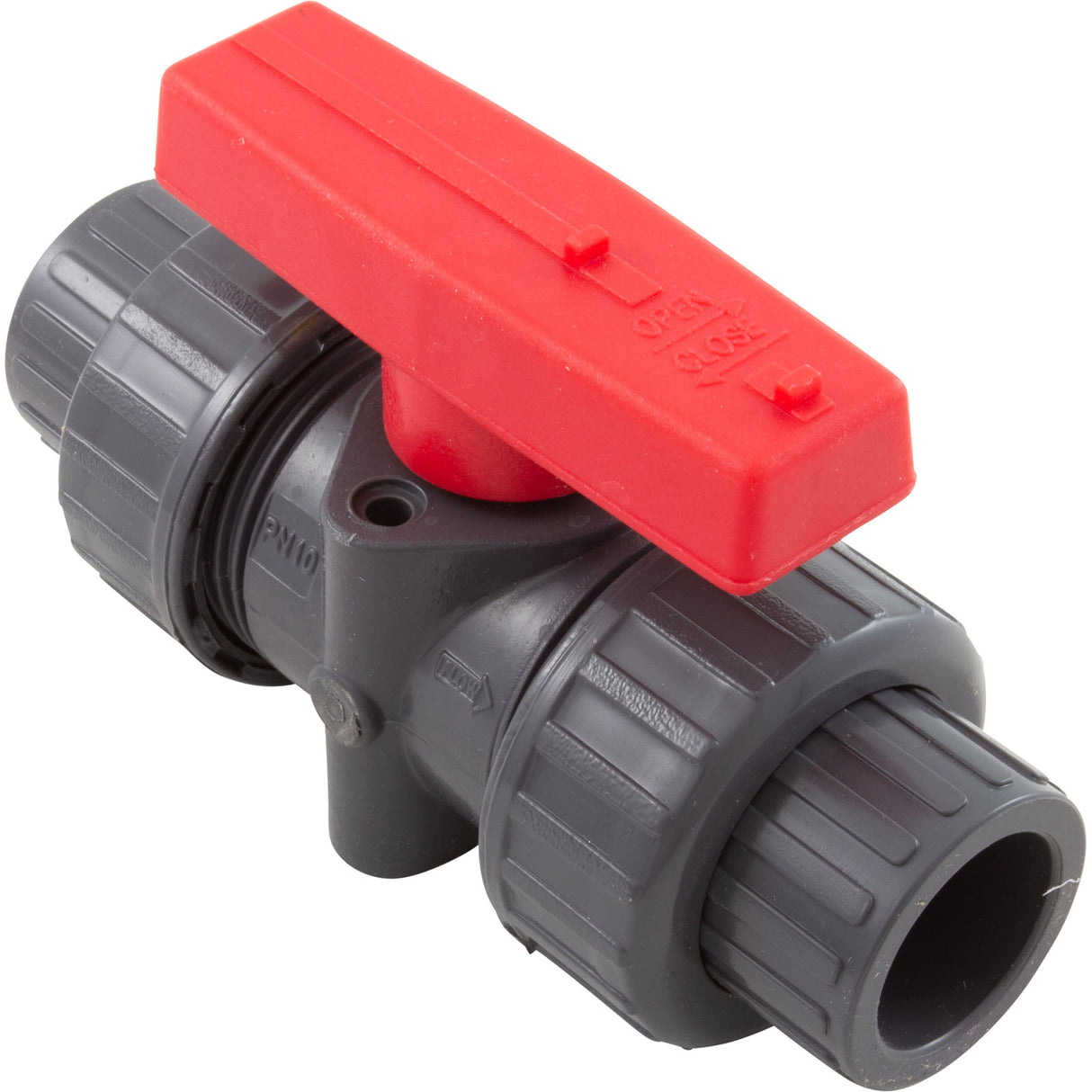 True Union Ball Vlv Gray 1/2" Pvc Epdm Soc/Thd : TBB1005CPEG - Hayward - 0610377091398 - PartsForSpas.com