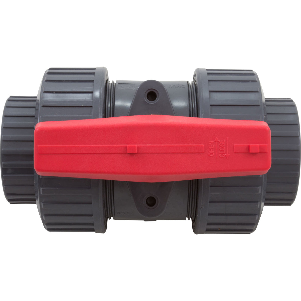 True Union Ball Vlv Gray 1-1/2" Pvc Epdm Soc/Thd : TBB1015CPEG - Hayward - 0610377091602 - PartsForSpas.com