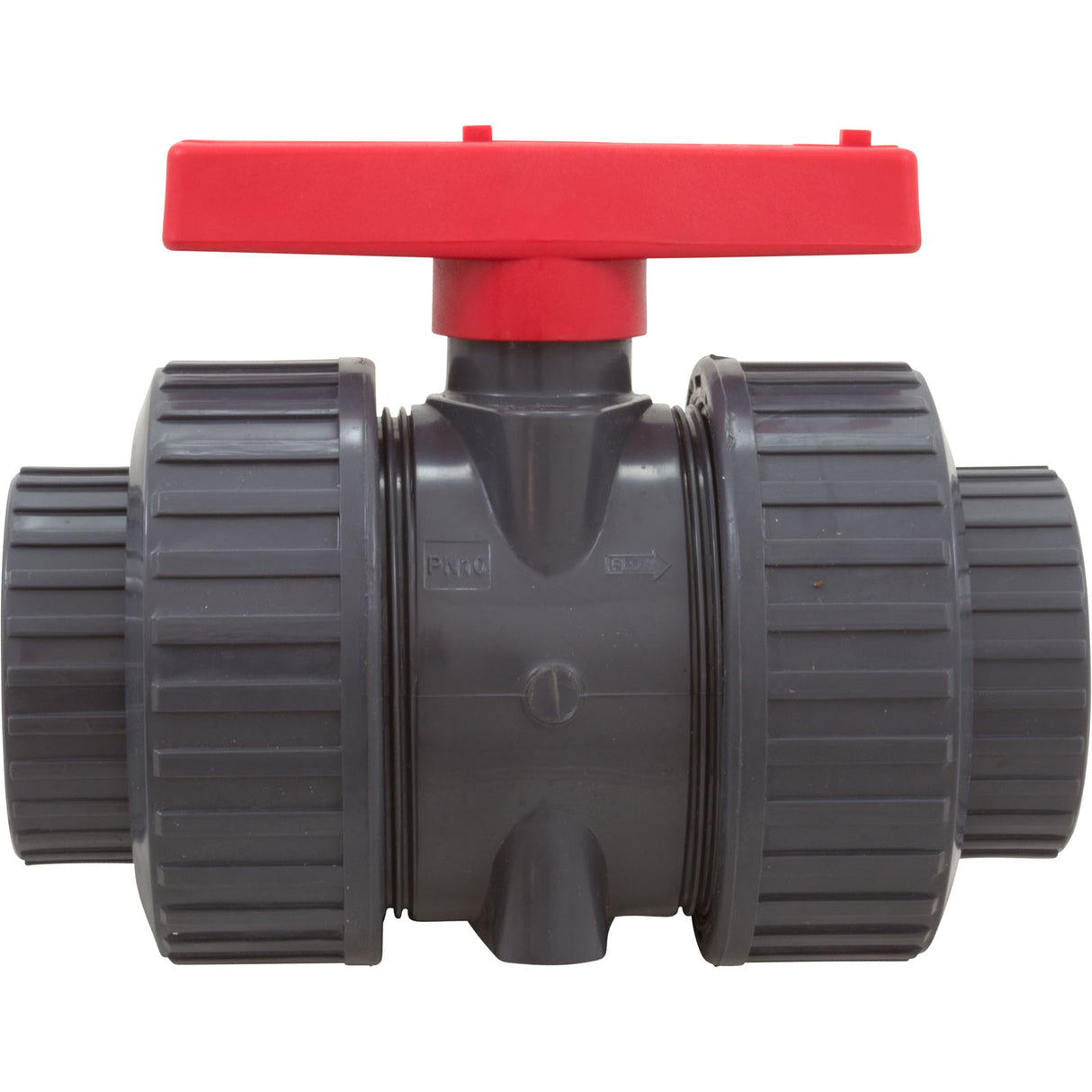 True Union Ball Vlv Gray 2" Pvc Epdm Soc/Thd : TBB1020CPEG - Hayward - 0610377091619 - PartsForSpas.com