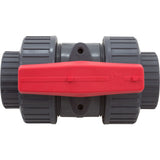 True Union Ball Vlv Gray 2" Pvc Epdm Soc/Thd : TBB1020CPEG - Hayward - 0610377091619 - PartsForSpas.com