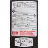 Mtr, Cent, 1Hp, 115/230V, 1-Sp, Sf1, 56Jfr : UCT1102