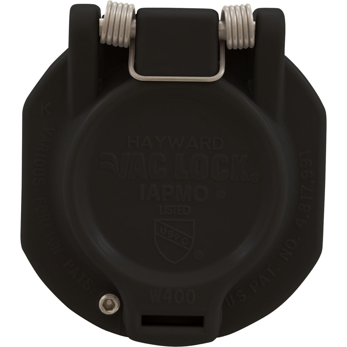 Kit-Vac-Lock, Black, Free Rotation : W400BBKP