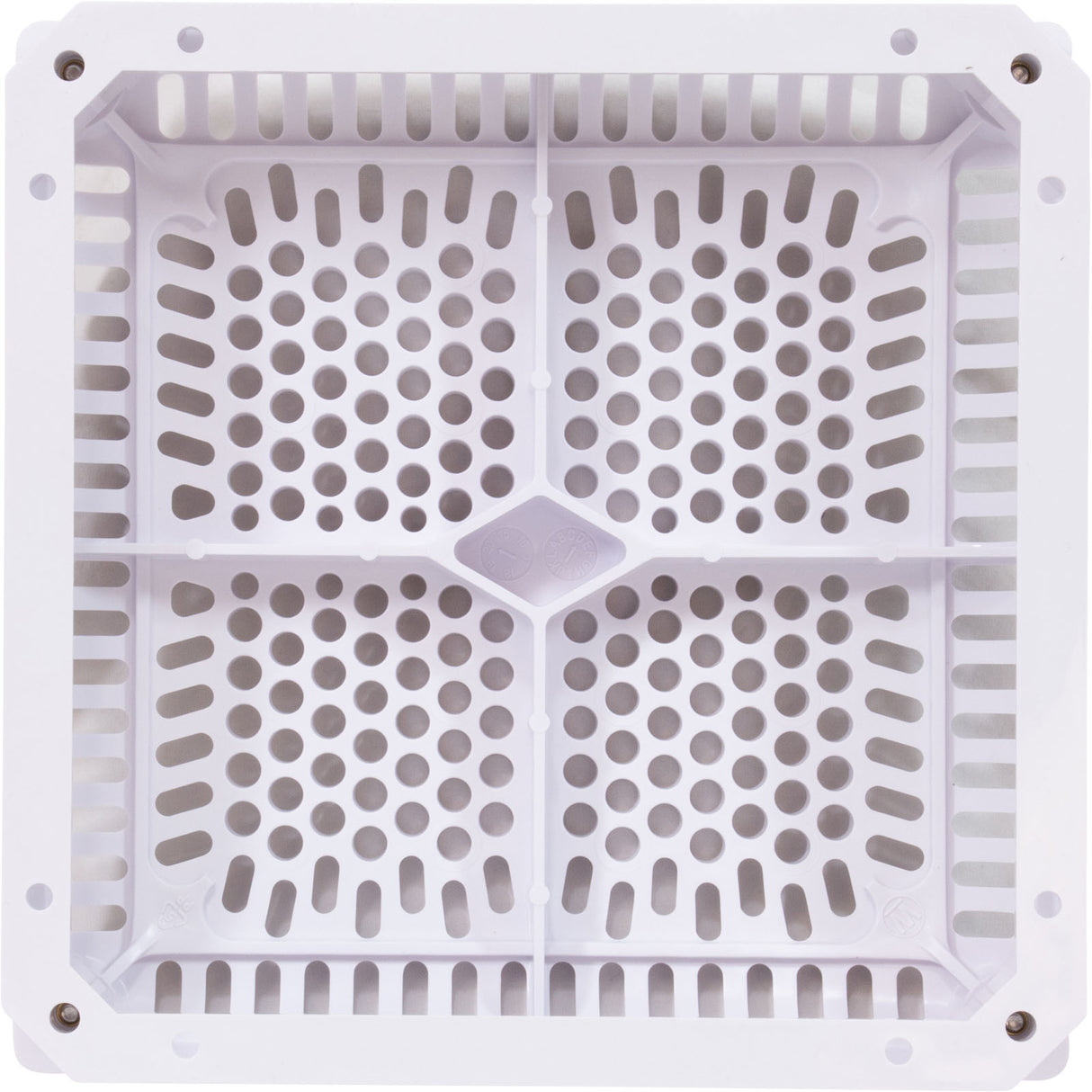 Cover 18 Sq W/Inner Fram Hi Flow : WGX1033BHF2