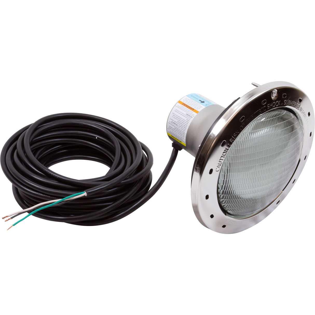 Jandy Pro Series Large White Light, 120V, 500W , Ss, 50Ft Cor : WPHV500WS50