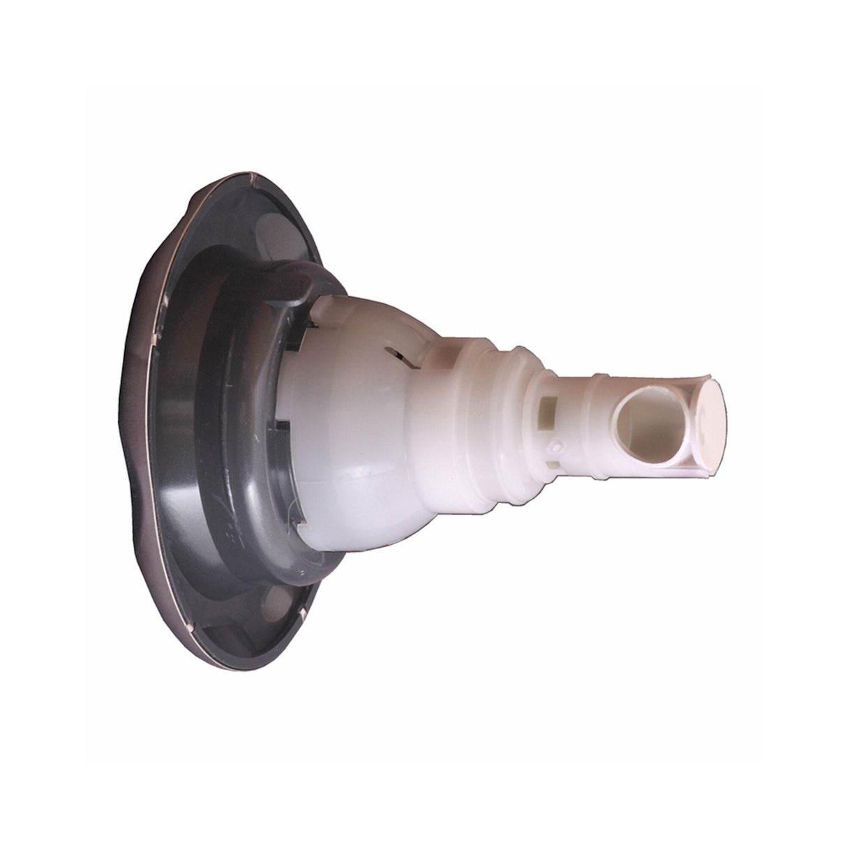 Jet Internal, CMP Typhoon 500, Roto, 5" Face, 5-Scallop, Graphite Gray w/ Stainless Escutcheon : 23452-222-000