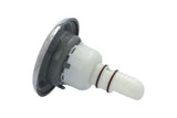 Jet Internal, Waterway Whirlpool, Adjustable, 5" Face, Gray w/ Stainless Escutcheon : 212-2067S