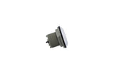 Air Button, Presair, Flat, 1-5/8" Hole Size, White : B225WF
