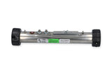 Heater Assembly, HydroQuip, Flo-Thru, 4.0KW, 230V, 2" x 15" w/Tailpiece : 26-0315-5S-KA