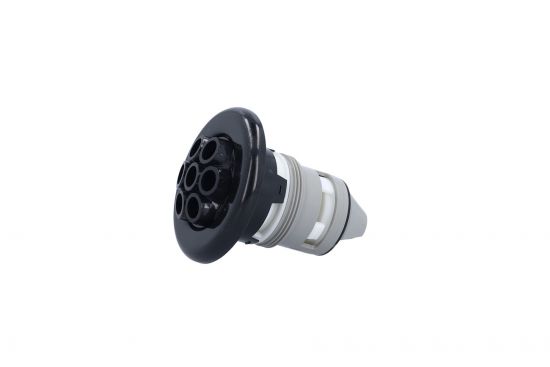 Jet Internal, Waterway, Poly Jet, Massage, 3" Face, Smooth, Black : 610-6711