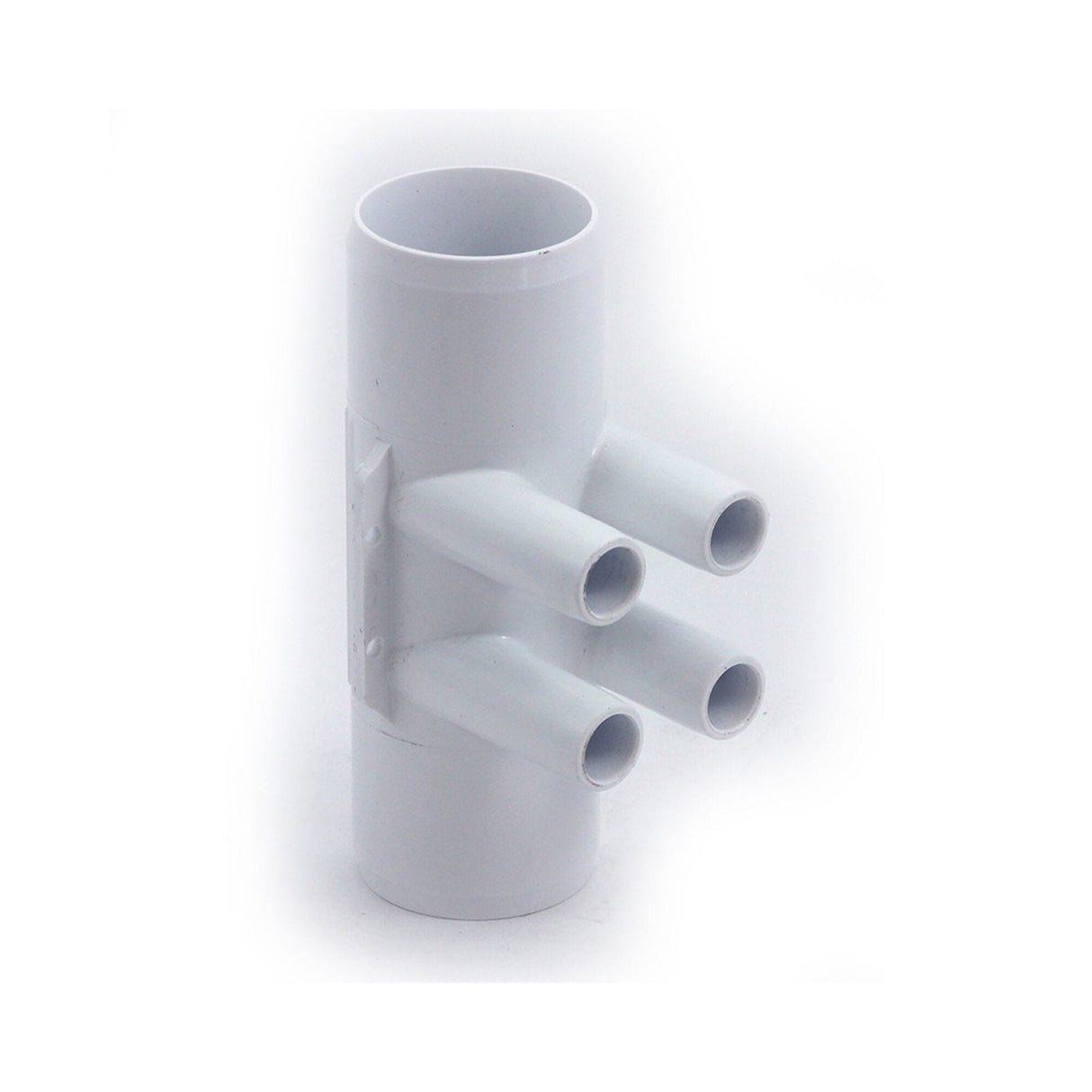 Manifold, PVC, Waterway SureGrip II, 2”SHR x 2”SHR x 4 3/4” SB Ports : 672-7510