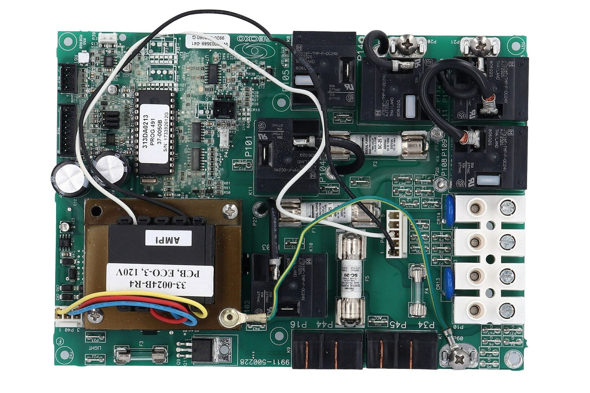 Circuit Board, HydroQuip, ECO-3, 4230/6230/9230, JST Cable : 33-0024B-R4