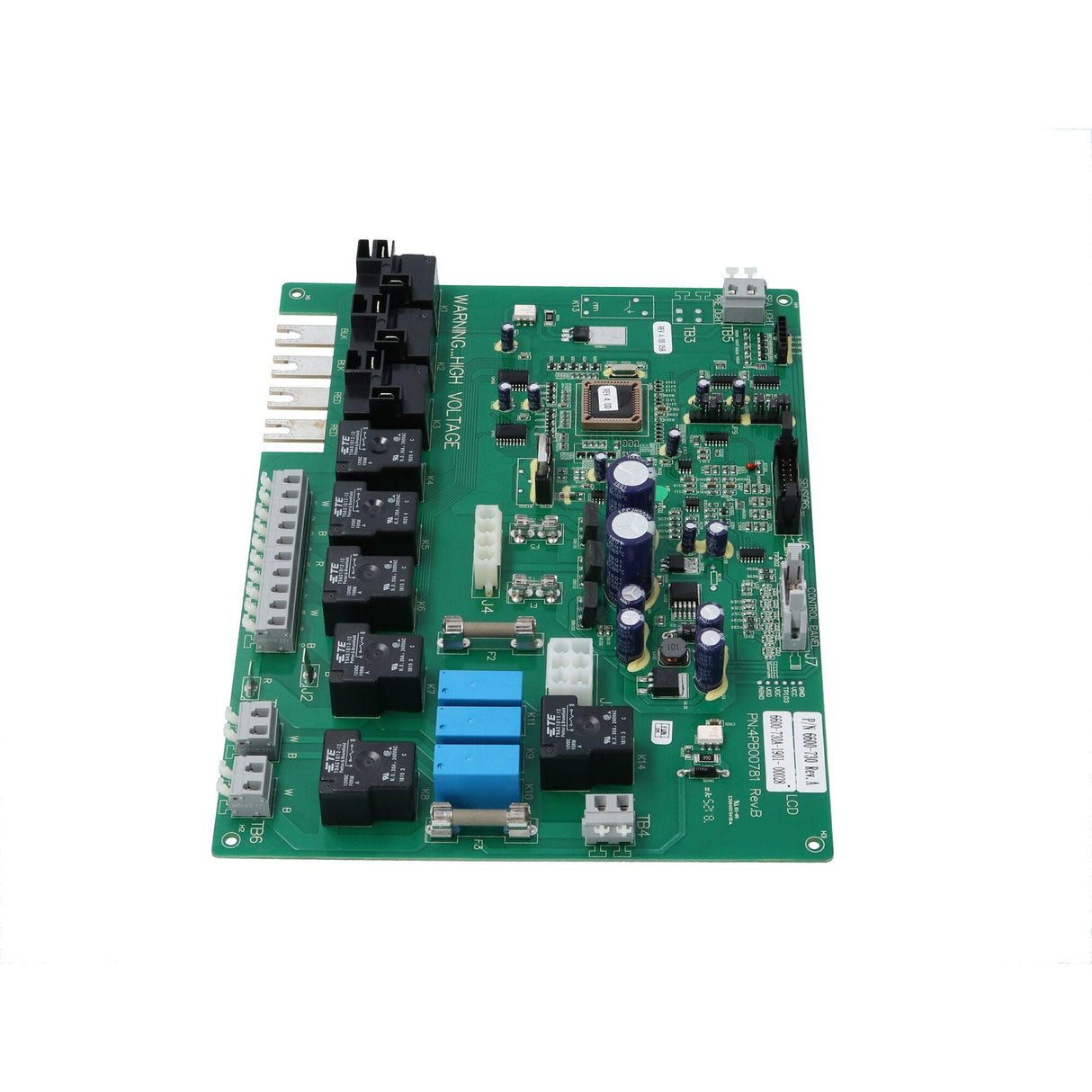 Circuit Board, Sundance / Jacuzzi, 850/J-300 LCD, 2 Pump, "Perma Clear", **Pump 1-2Spd, Pump 2 -1Spd : 6600-730