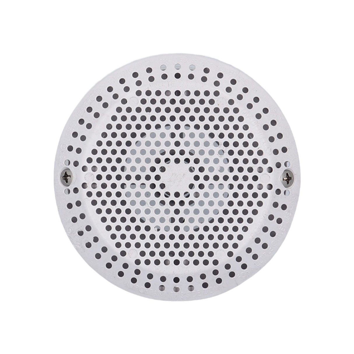Suction Assembly, Waterway, VGB, Hi-Flo, 3-3/4"Dia Cover, 1-1/2"S x Standard Nut, White : 640-3250V