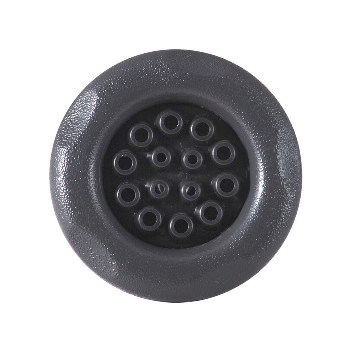 Jet Internal, Waterway Poly Storm, Gunite, Multi-Massage, 3-3/8" Face, Smooth, 5-Scallop, Dark Gray : 212-8271G-DK