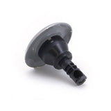 Jet Internal, Rising Dragon Quantum, 4-3/8" Face, Screw In, Directional, Smooth, Gray w/ Stainless Escutcheon : RD203-L4317S