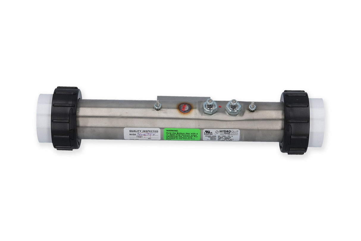 Heater Assembly, Sundance/Spa Builders, 5.5kW, 230V, 2" x 12"Long, No Tailpieces, O-Rings : C2550-1002