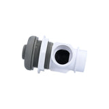 Diverter Valve, Waterway, 1" Vertical, 2-Port, 5-Scallop, Gray : 600-4217