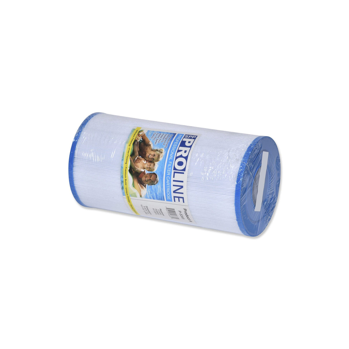 Filter Cartridge, Proline, Diameter: 5-5/16", Length: 10-1/8", Top: 2-1/8" Open, Bottom: 2-1/8" Open, 45 sq ft : P-5345