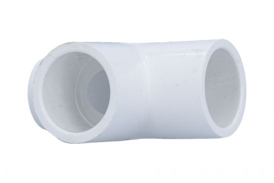Fitting, PVC, Reducer Tee, 1"S x 1"Spg x 1"S Top : 413-3010