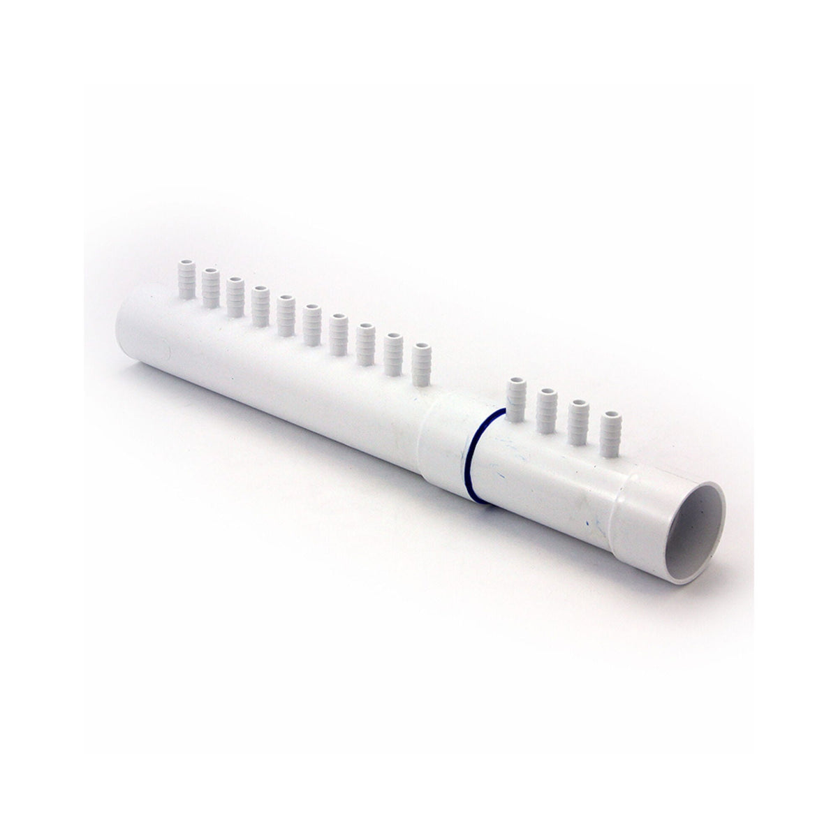 Manifold, PVC, Sundnace, 1-1/2"S x Dead End x 14 3/8"RB Ports : 6540-782