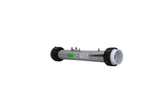 Heater Assembly, Nu Wave, 5.5kW, 230V, 2" x 15"Long, w/Tailpieces : C2550-0313N