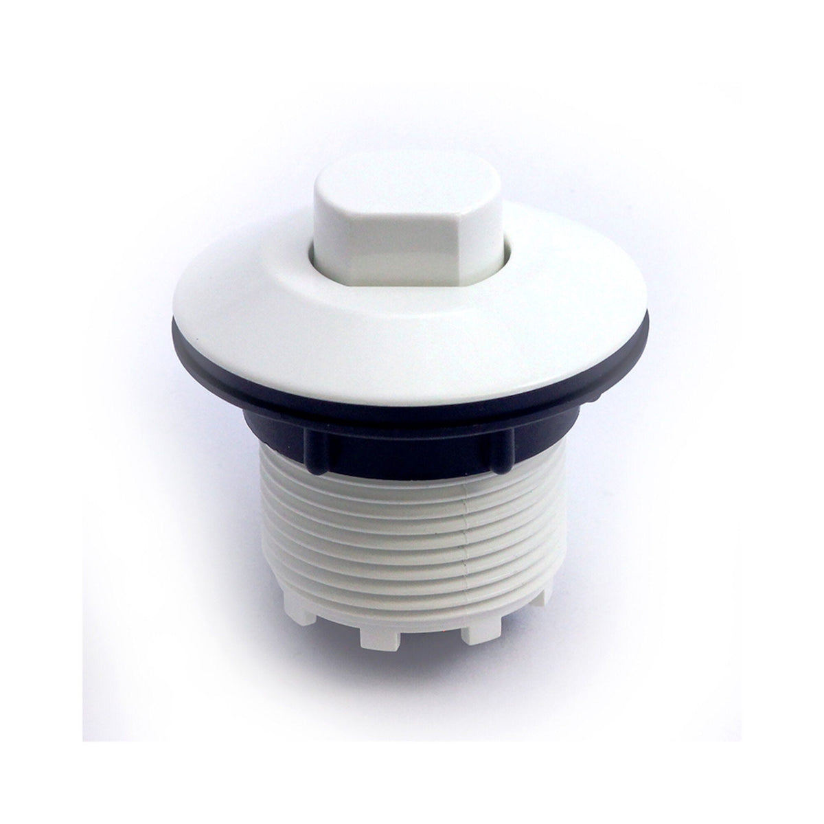 Air Button, Herga, Contemporary, White : 6442-OW