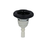 Jet Internal, Waterway, Poly Storm, Gunite, Thread In, Dual Rotating, 3-5/8" Face, Black : 229-8121