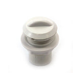 Air Control, Waterway Straight Nut w/ Handle, 1/2", White : 660-3300