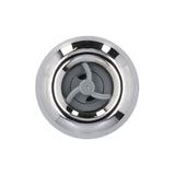 Jet Internal, Rising Dragon, Quantum, Directional, 2" Face, Smooth, Gray/Stainless Steel : RD201-1427S