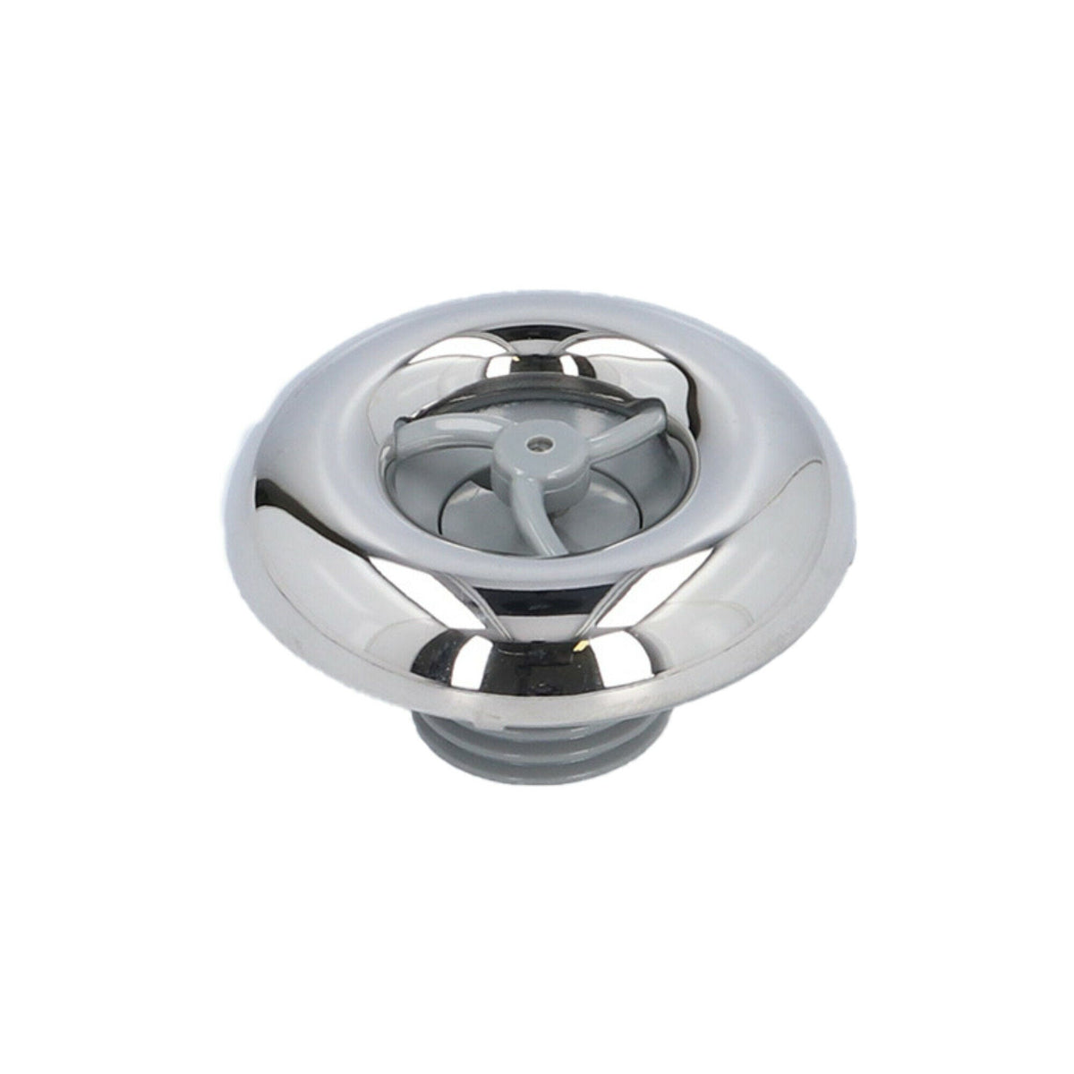 Jet Internal, Rising Dragon, Quantum, Directional, 2" Face, Smooth, Gray/Stainless Steel : RD201-1427S