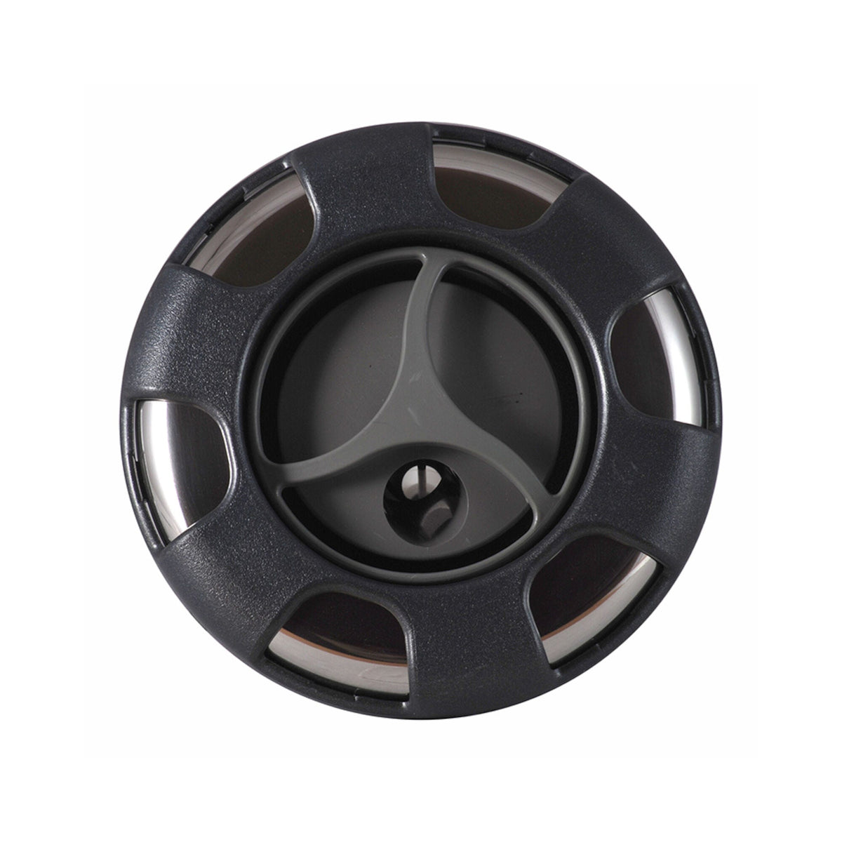 Jet Internal, Waterway Power Storm, Directional, 5" Face, 6-Spoke, Dark Silver/Gray : 212-7709DSG-7S