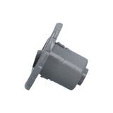 Jet Internal, Sundance, Micro Magna, Directional, 2-5/8" Face, Ribbed, Aqua Blue : 6540-073
