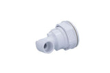 Body Assembly, Jet, Waterway Poly Storm, 3/4"S Water x 3/8"SB Air, 2-5/8" Hole Size w/ Gasket & Nut : 212-0410