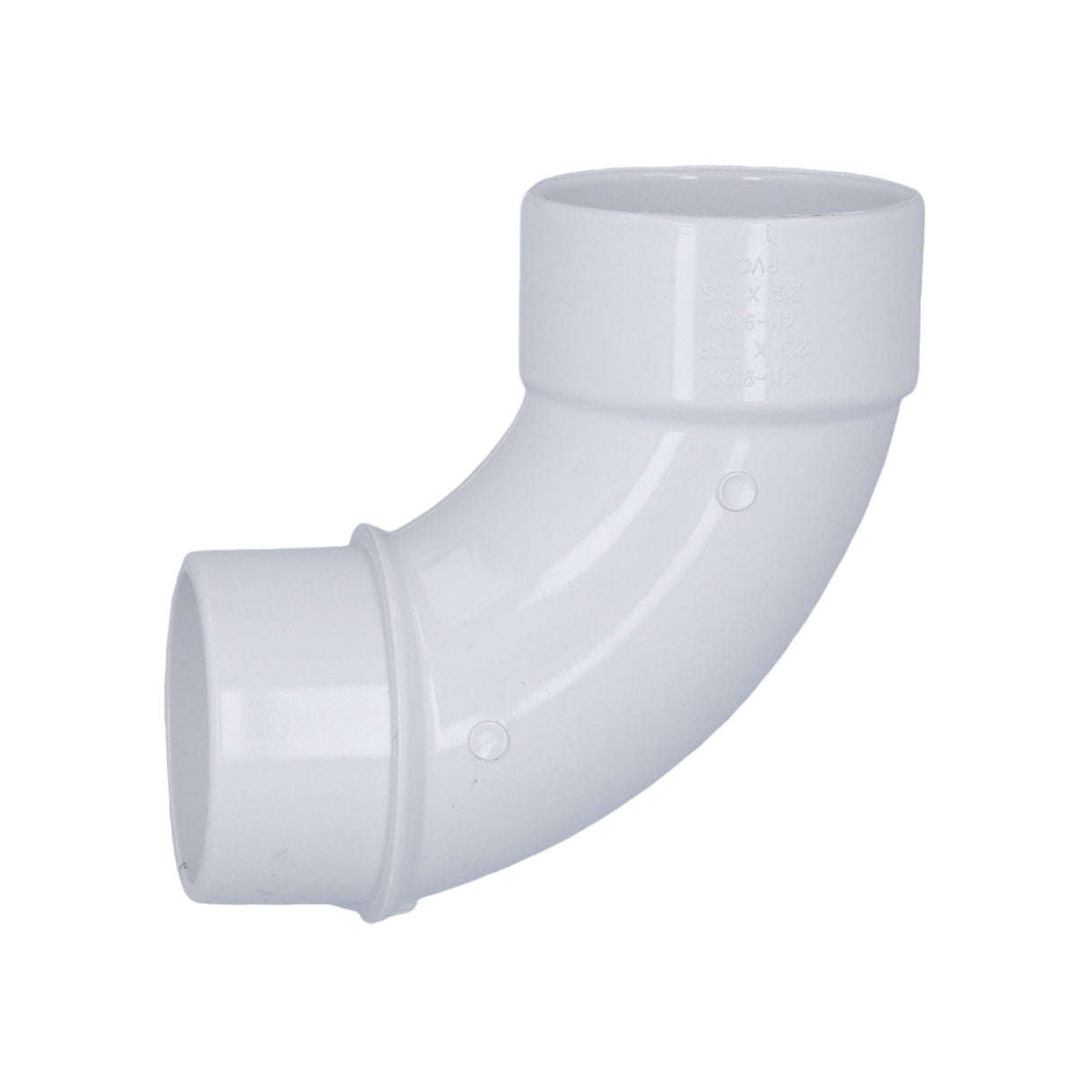 Fitting, PVC, Ell, 90Â°, Sweep, Street,2"S x 2"Spg : 411-9120