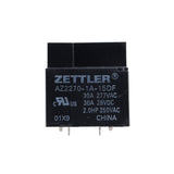 Relay, T91 Style, 15 VDC Coil, 30 Amp, SPST-NO, PCB Mount : AZ2270-1A-15DF